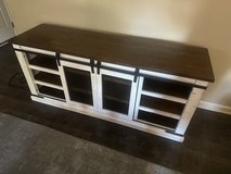 Farmhouse Sliding Barn Door TV Stand/Entertainment Center in Clarksville, Tennessee