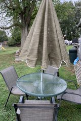 Table and chairs in Fort Campbell, Kentucky