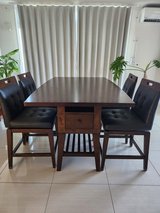 Dining table in Okinawa, Japan