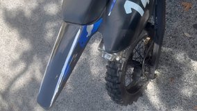 Gas dirt bike 45 mph 160kg max weight 120cc good condition only rode it 4 times comes built you ... in Melbourne, Florida