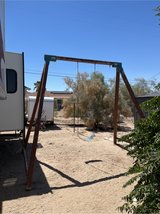 swing set in 29 Palms, California