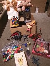 Box of toys in Beaufort, South Carolina