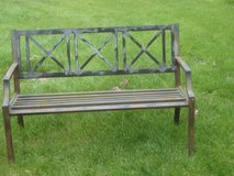 METAL LAWN BENCH in Naperville, Illinois