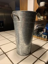 Galvanized Vase/Bucket in Vacaville, California