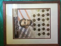 Framed wheat penny collection in Alamogordo, New Mexico