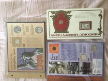 Assorted silver coins in Alamogordo, New Mexico