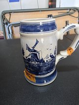 Delft Blau Holland Handpainted Beer mug in Aurora, Illinois