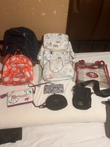 Backpacks and bottle carrier n minis see comments in Fairfield, California