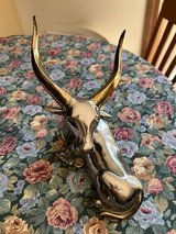 Brass animal figure in Naperville, Illinois
