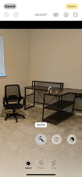 T shaped desk, with chair. in Fort Polk, Louisiana