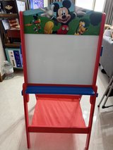 Mickey Mouse white board in Okinawa, Japan