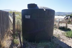 2500 Gallon 8x9 FDA Approved Water Tank in Alamogordo, New Mexico