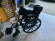 Cruiser III Manual Wheelchair By Drive Medical, lightweight, easy fold and go used one month hol... in Joliet, Illinois