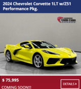 2024 Chevrolet Corvette 1LT w/Z51 Performance Pkg. in Wiesbaden, GE