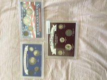 3 coin sets in plastic holders. in Alamogordo, New Mexico