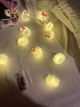 Hello Kitty string lights in Fairfield, California