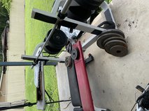 Bench press in Lackland AFB, Texas