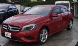 2014 Mercedes A18 in Okinawa, Japan