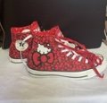 HELLO KITTY CONVERSE HIGH TOPS in Yorkville, Illinois