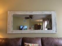 Rustic farmhouse mirror in Plainfield, Illinois