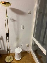 Lamp and trash bin in Wiesbaden, GE