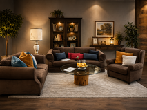 U.F._Mayfair Sofa & Loveseat & Wing Back Chair Landstuhl Floor Model in Ramstein, Germany