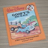 Vintage 1986 Disney Goofy's Big Race Hard Cover Book in Joliet, Illinois