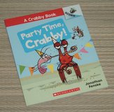 Party Time Crabby Graphic Novel Easy Reader Book Scholastic in Joliet, Illinois