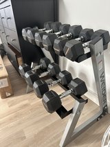 weight set in pounds in Ramstein, Germany