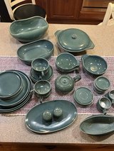 Russell Wright Steubenville Sea foam blue pottery in Naperville, Illinois