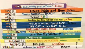 Like New! $14 for 14 Dr Seuss Hard Cover Books - ABC +13 more titles in Joliet, Illinois