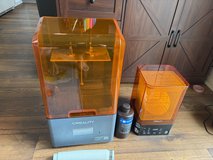 Creality HALOT mage 8K SLA 3d printer and Curing station in Vista, California