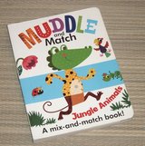 Muddle and Match ANIMALS a Mix and Match Board Book in Plainfield, Illinois