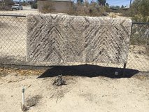 Area rug 59” x 80” in 29 Palms, California