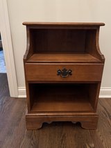 Well-made Ethan Allen one drawer bedside table in Chicago, Illinois