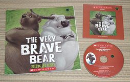 The Very Brave Bear Book and CD Set Scholastic in Joliet, Illinois