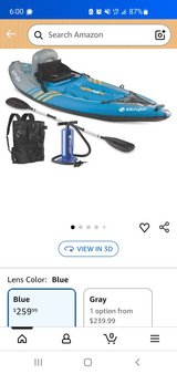 Quikpak K1, inflatable kayak in Okinawa, Japan