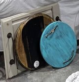 Whiskey Barrel lids, solid oak in Perry, Georgia