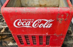 Vintage coca cola cooler drinks cooler in Camp Lejeune, North Carolina