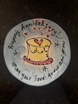 New Julia Junkin “Happy Anniversary” Plate in Plainfield, Illinois