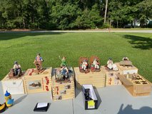 Old Salt Figures in Camp Lejeune, North Carolina