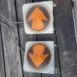 Signal lights on stainless steel mounts in Wilmington, North Carolina