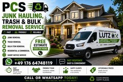 Need unwanted junk gone fast? Dienstleistungsservice Lutz can do it for you????  ? Household Jun... in Ramstein, Germany