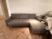 West Elm sectional sofa in Ramstein, Germany