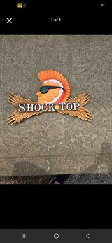 Shock Top beer sign in Clarksville, Tennessee