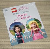 MULAN and AURORA Lego Disney Princess Enchanted Collection Hard Cover Book in Joliet, Illinois