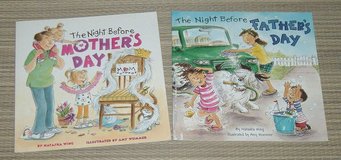 Set of 2 The Night Before Books Mother's and Father's Day in Plainfield, Illinois