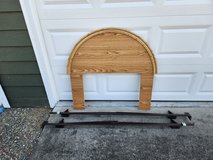 Twin size headboard and rails in Fort Lewis, Washington