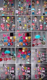 LOT #3 Sparkle Lol mini surprise doll lot in Plainfield, Illinois
