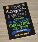 You Laugh I Win Try Not to Laugh Joke Book Family Edition in Joliet, Illinois